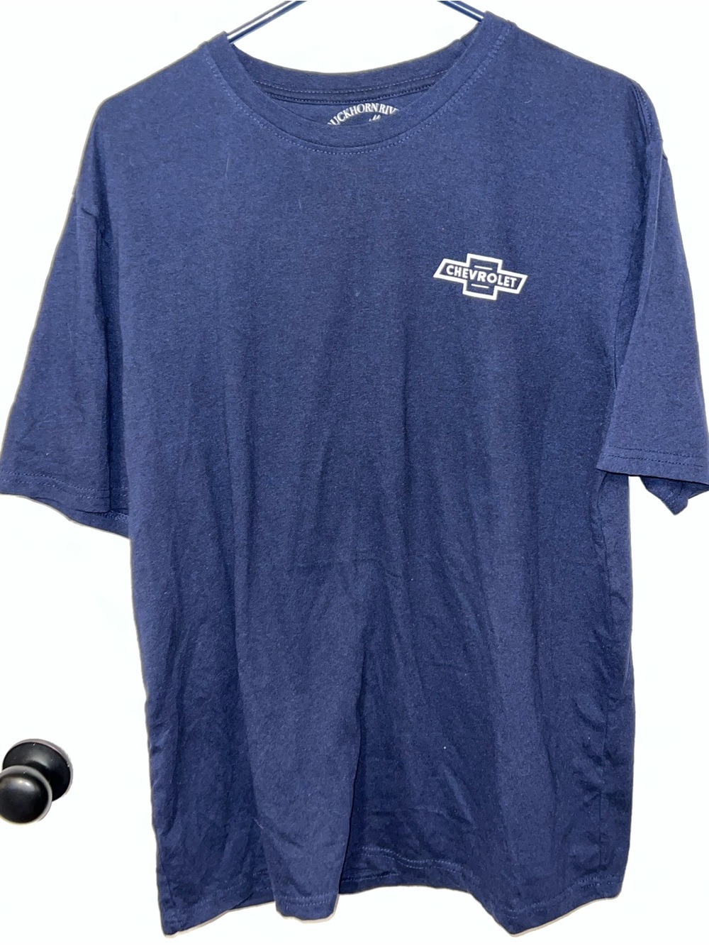 Chevrolet Classic Men’s L Navy Graphic T Shirt American Chevy Car Tee